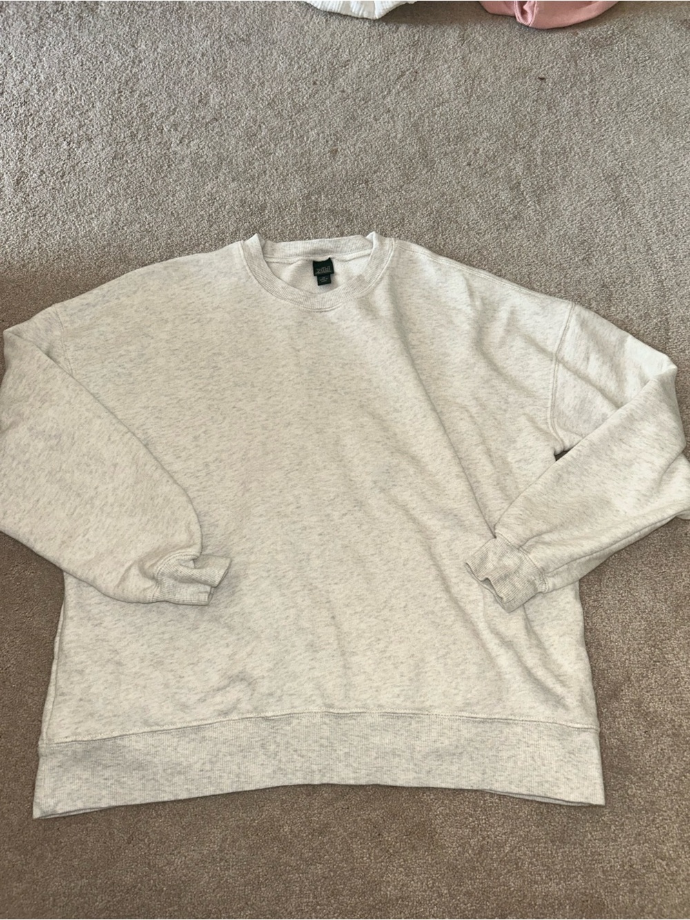 New Women’s wild fable Crewneck Sweater in Light Heather Cream